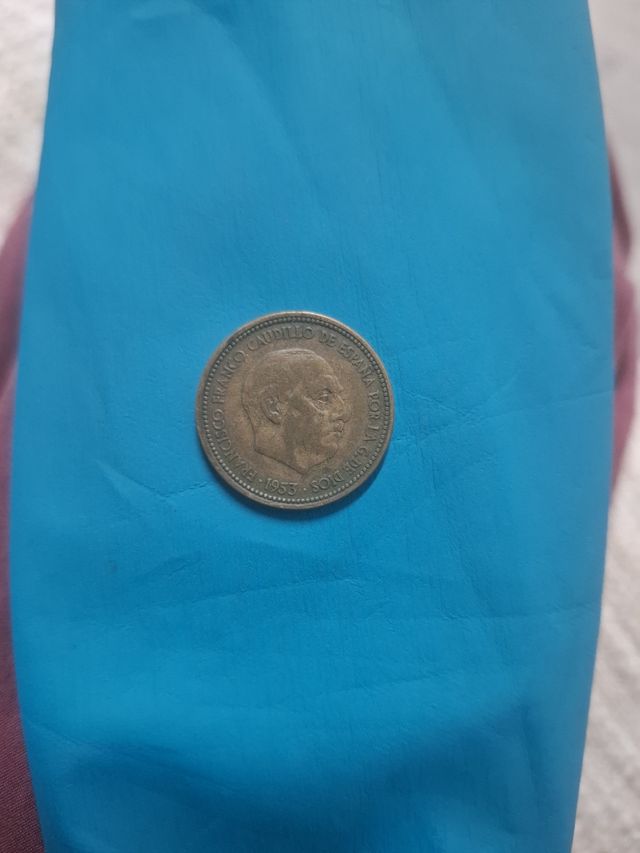 Moneda 2.5 Pesetas Franco 1953