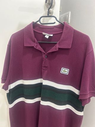 Polo Lacoste Caballero Manga Corta Talla XL