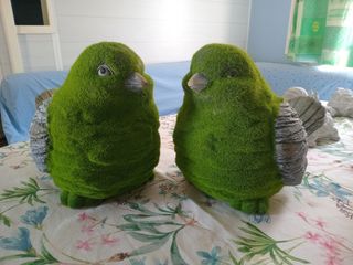 Figuras de pájaros decorativas 35eu la pareja.