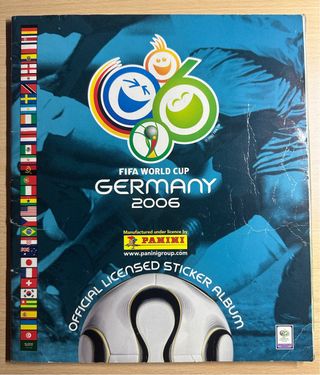 Álbum Panini Mundial Alemania 2006