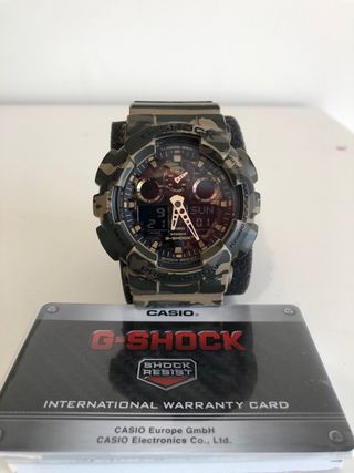 Casio G-Shock Camuflaje Militar
