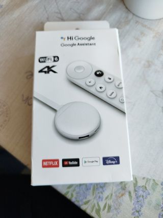 Chromecast Hi Google TV WiFi 6 4K