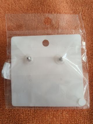 Pendientes lágrima plata