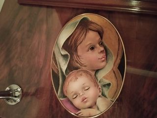 Decoración Retro: Jesús y María