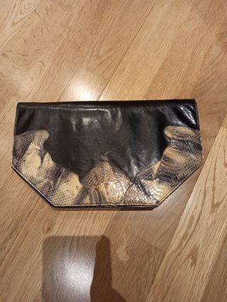 Bolso Piel Vintage Serpiente