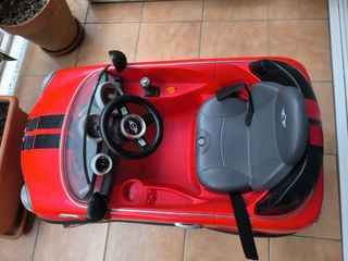 Coche Mini Cooper Rojo para Niños