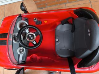 Coche Mini Cooper Rojo para Niños