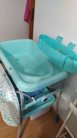 Cambiador Bañera Chicco Azul