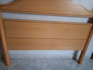 Cabecero de cama de madera 105cm.