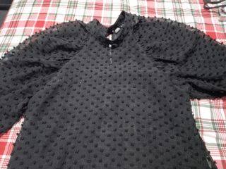 Camisa transparente negra