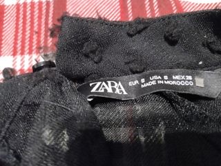Camisa transparente negra