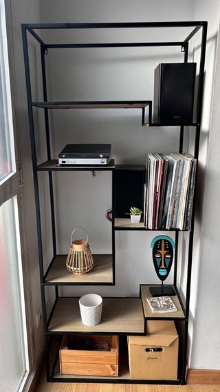 Estantería Moderna Metal y Madera