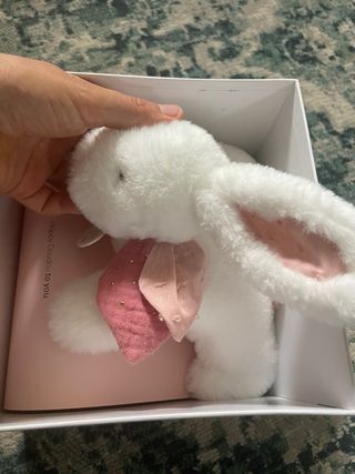 Peluche Doudou et Compagnie bianco