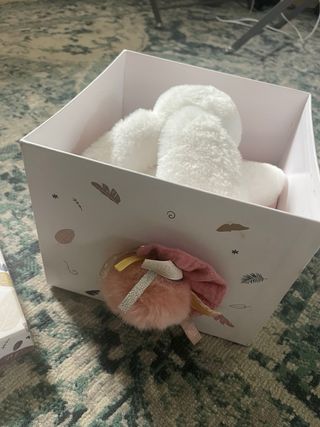 Peluche Doudou et Compagnie bianco