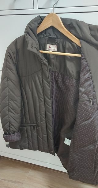 Parka Lloyd's Mujer Talla 44 Marrón