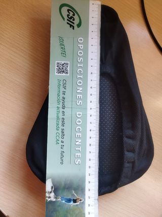 Funda Gel Sillín Bicicleta Negra