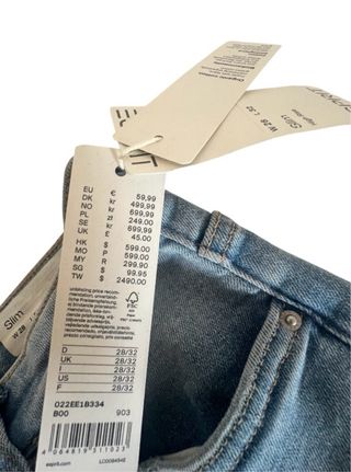 Talla M (W28). Vaquero elástico de mujer ESPRIT