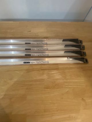 Mamperlán aluminio efecto madera natural