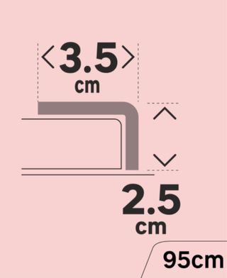 Mamperlán aluminio efecto madera natural