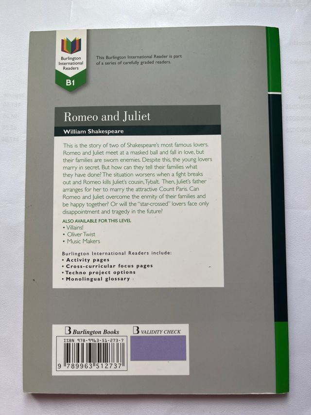 ROMEO AND JULIET B1 BIR