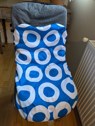 Saco para silla de paseo con círculos