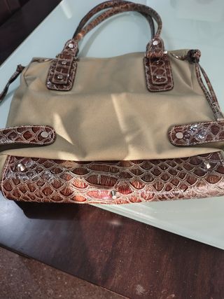 Bolso Oliver Weber Beige y Marrón