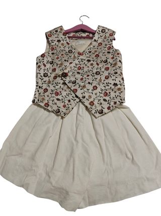 Traje Fallero Niño Rojo y Blanco.
