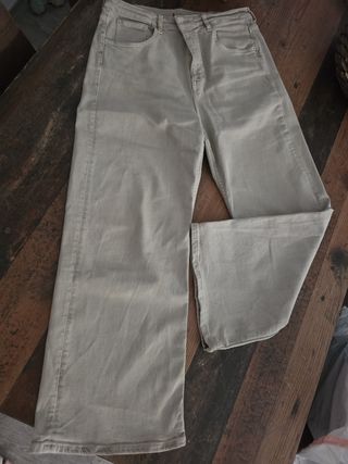 Pantalón ancho verde