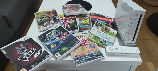 Consola Nintendo Wii Blanca