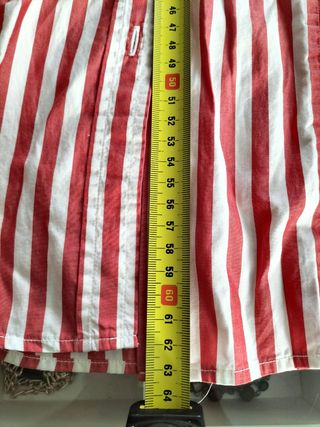 Camisa Carolina Herrera Rayas Rojas y Blancas