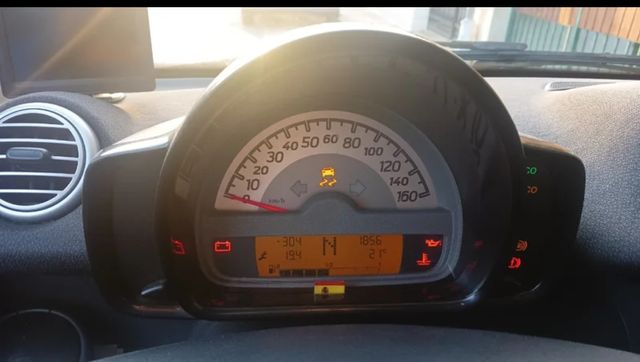 smart fortwo 2012 pegatina ECO