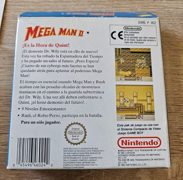 Megaman II Game Boy Nintendo