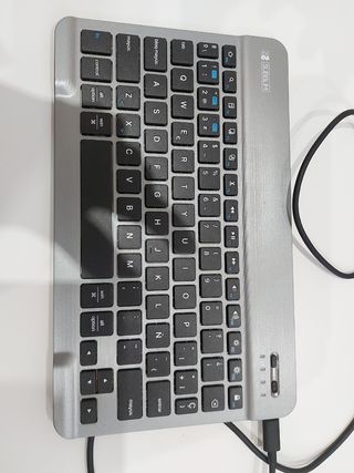 Teclado inalámbrico Subblim Plata
