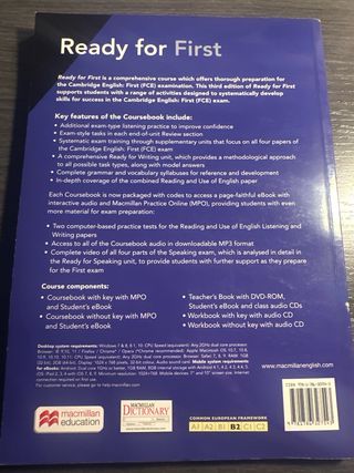 READY FOR FC Sb +Key (eBook) Pk 3rd Ed