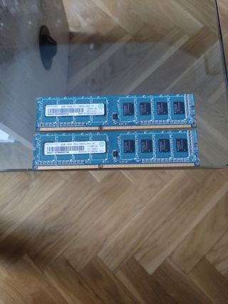 Memorias RAM ordenador de torre y portatil varias.