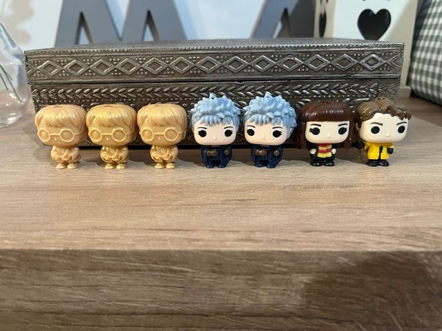 Lote 7 Mini Funkos Harry Potter