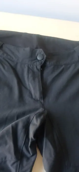 Pantalón trekking mujer Quechua negro