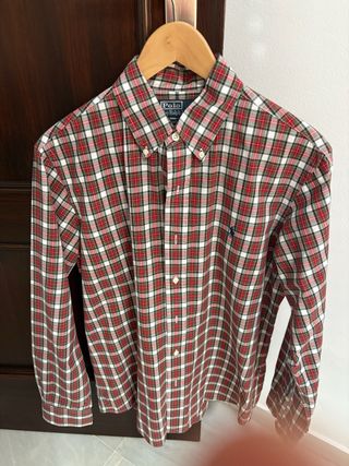 Polo Ralph Lauren Camisa Cuadros Roja