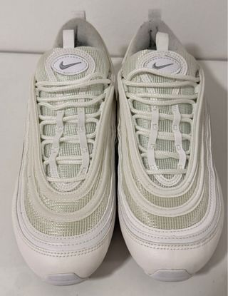 Zapatillas Nike Air Max 97 Talla 42 Blancas Plata