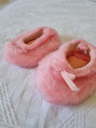 Babbucce Cabbage Patch Kids peluche rosa