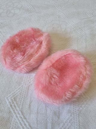Babbucce Cabbage Patch Kids peluche rosa