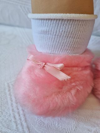 Babbucce Cabbage Patch Kids peluche rosa