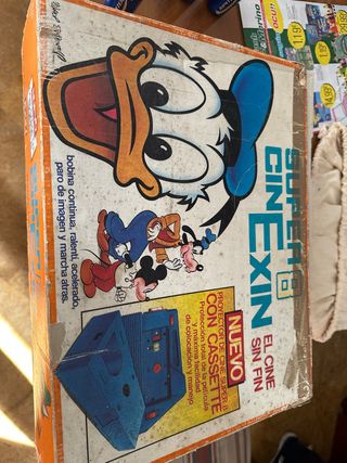 Proyector Cine Super 8 Exin CinExin + 7 peliculas 