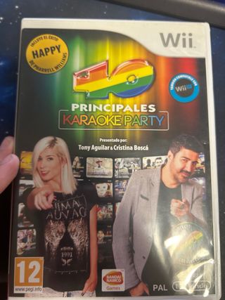 40 Principales Karaoke Party Wii