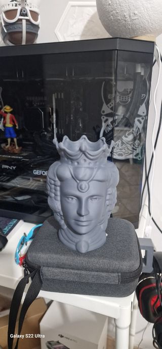 Vaso Testa di Moro Grigio