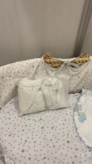 Moisés para bebé con cesta y ruedas