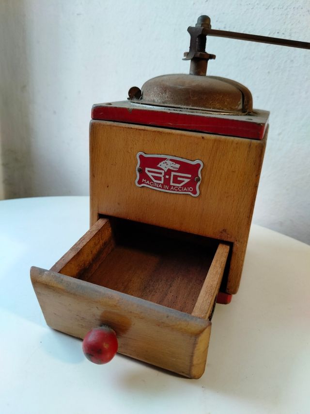 Macinacaffè B.G. Legno e Metallo