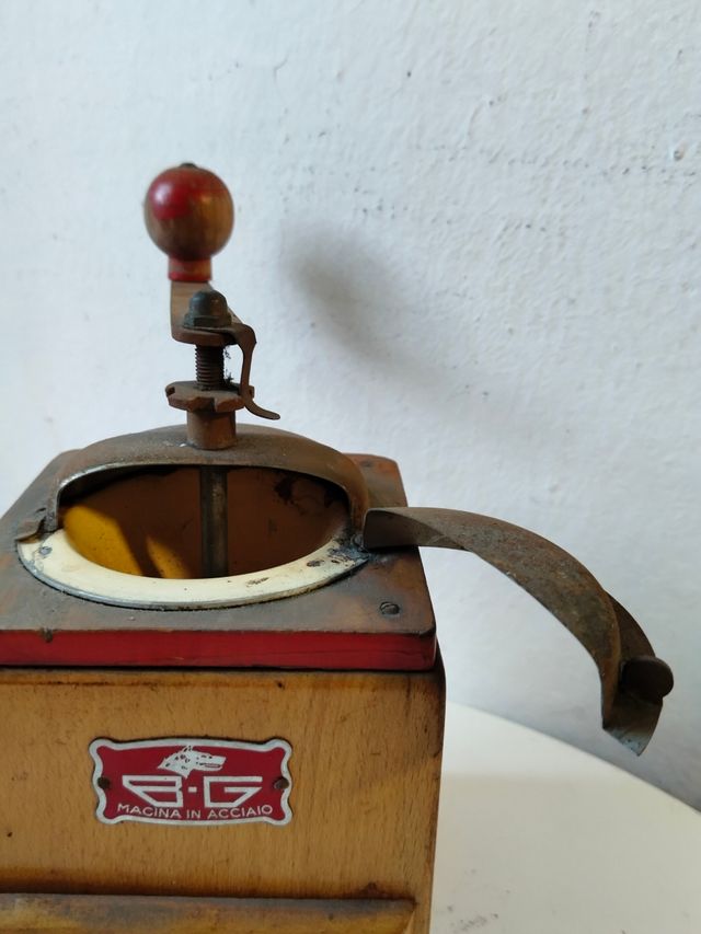 Macinacaffè B.G. Legno e Metallo