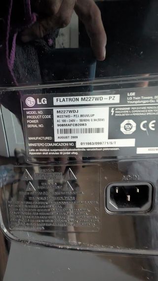 Monitor LG 24 TV