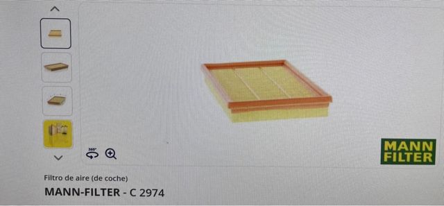 Filtro de Aire Mann-Filter C 2974